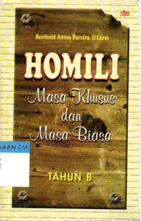 Image of Homili masa khusus dan masa biasa tahun B