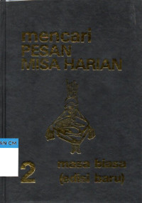 Image of Mencari pesan misa harian jilid II: Masa biasa (edisi baru)