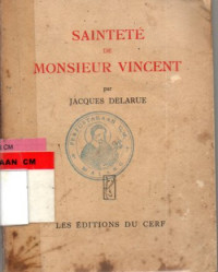 Image of Saintete de monsieur Vincent L'eau vive